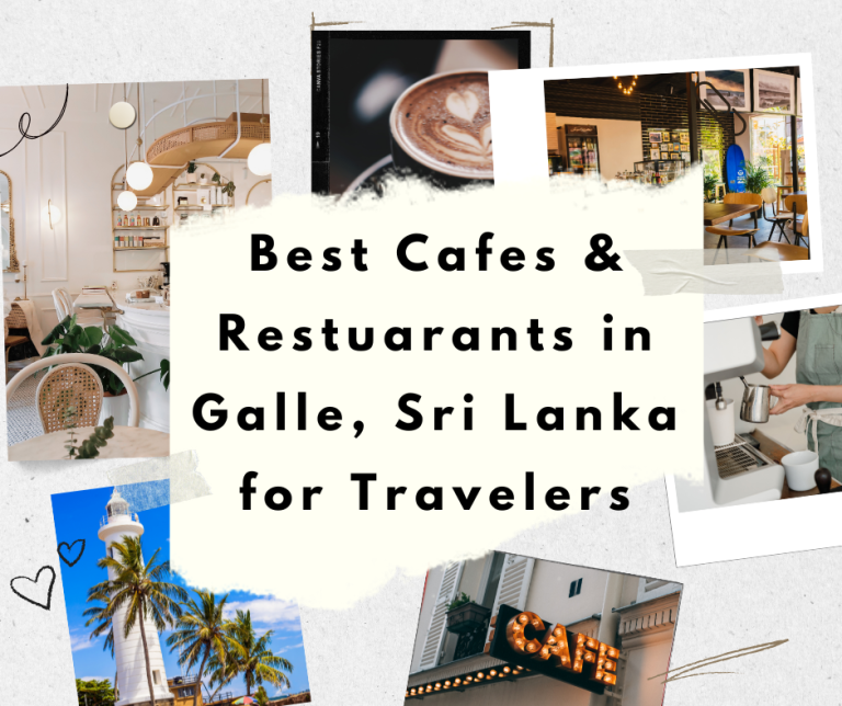 Cafes in Galle