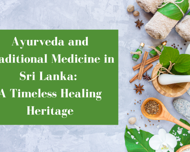 Ayurveda and Traditional Medicine in Sri Lanka: A Timeless Healing Heritage