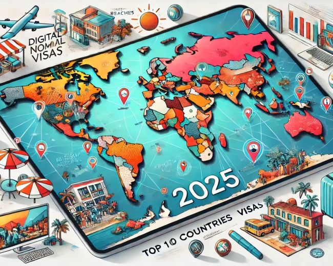 The Top 10 Countries with the Best Digital Nomad Visas: A Guide for Remote Workers in 2025