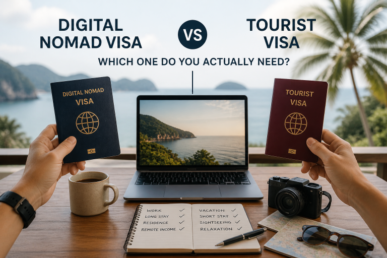 Digital Nomad Visa vs Tourist Visa: Which One Do You Actually Need?